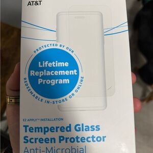 AT&T Tempered Glass Screen Protector IPhone 15/15pro and 16
